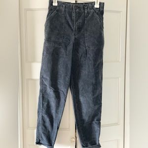Lady Lee Paper Bag Waist Cord Jeans